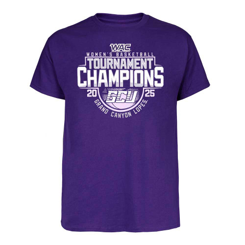 Champion Purple WAC Women's Basketball Tournament Champions 2025 Tee Champion Purple WAC Women's Basketball Tournament Champions 2025 Tee