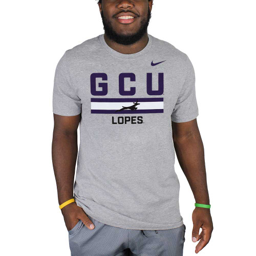 Nike Men's Dri-FIT Gray GCU Lopes Tee