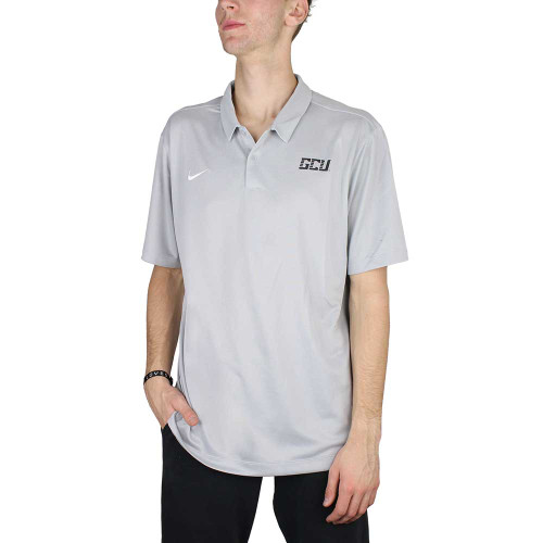 Nike Men's Dri-FIT Gray GCU Textured Polo