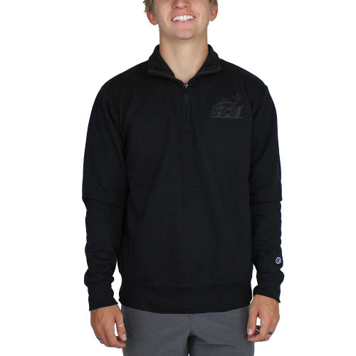 Champion Men's Black Running Lope GCU 1/4 Zip