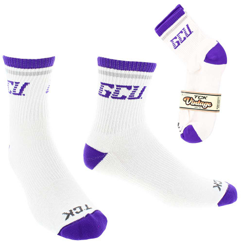 TCK White GCU Line Vintage Socks