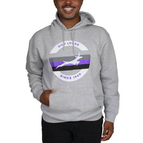 The Duck Company Men's Gray GCU Lopes 1949 Hoodie