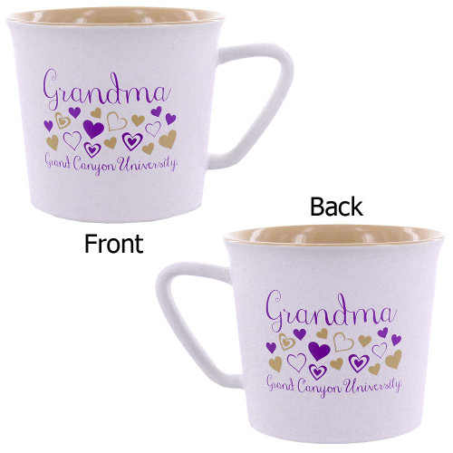 11 oz White Grand Canyon University Grandma Hearts Mug