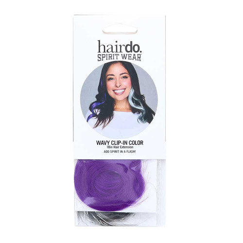 18" Clip In Wavy Hair Extensions - 2 Pack