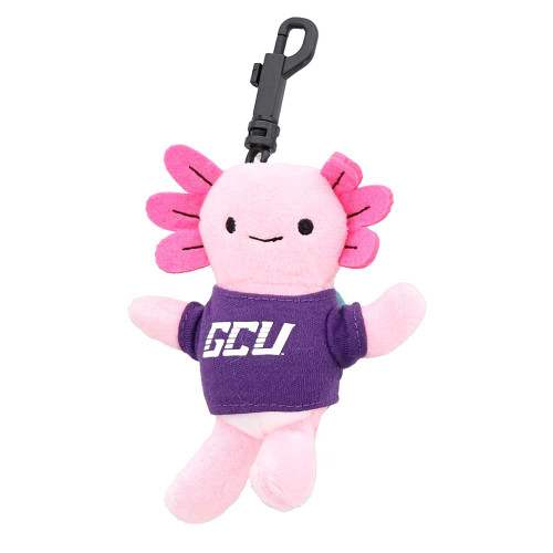 Mascot Factory Pink Axolotl Plush Keychain