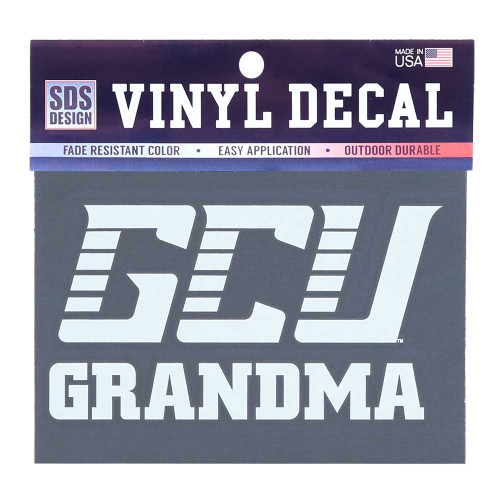 White GCU Grandma Decal