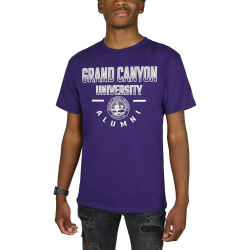 Champion Men's Grand Canyon University Purple Alumni Tee