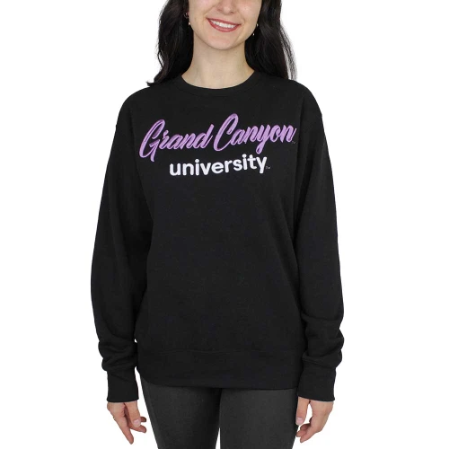 ZooZatz Women's Black Grand Canyon University Crew