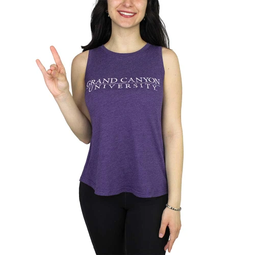 Chicka-d Women's Purple Grand Canyon University Tank