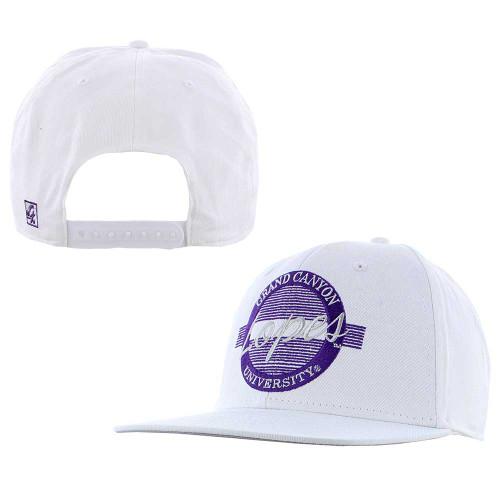 The Game White Grand Canyon University Lopes Flatbill Snapback Hat