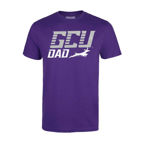 GCU Classics Men's Purple GCU Dad Running Lope Tee
