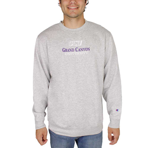 Champion Men's Gray Grand Canyon University Crew