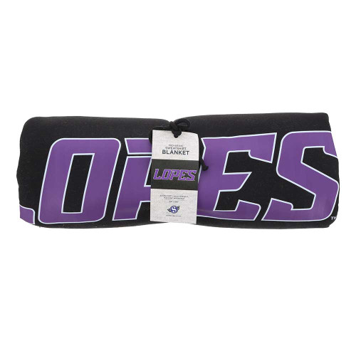 MV Sport Black Lopes Sweatshirt Blanket