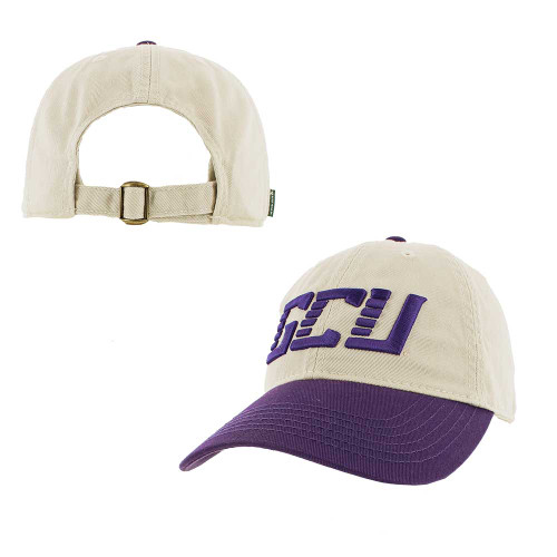 Legacy Purple and Tan GCU Strapback Hat