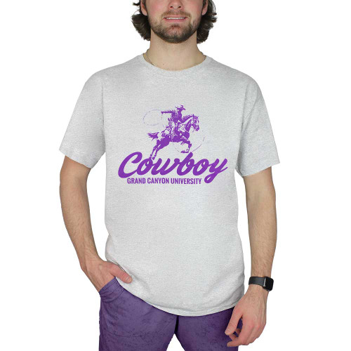 Boxercraft Heathered Gray GCU Cowboy Tee