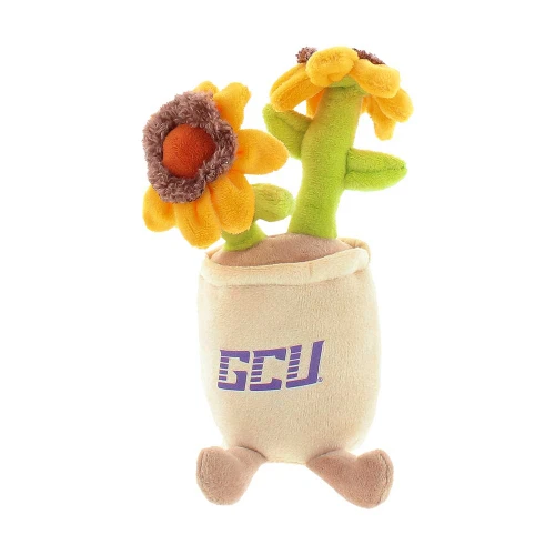 Stuffed GCU Sunflowers in a Pot Plush