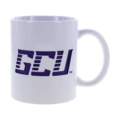 11 oz White Engraved GCU Mug