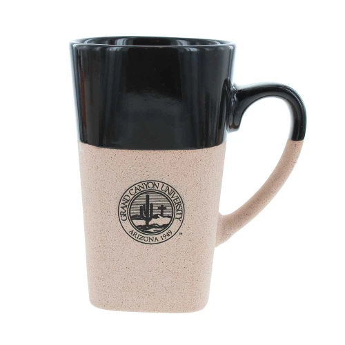 16 oz Stone and Black Grand Canyon University Mug