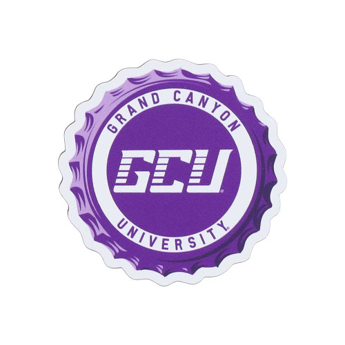 Purple Bottle Cap GCU Magnet