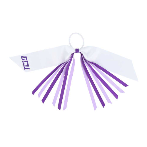 White and Purple GCU Ribbon