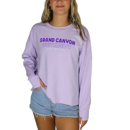 Camp David Women's Lavender Grand Canyon University Crew