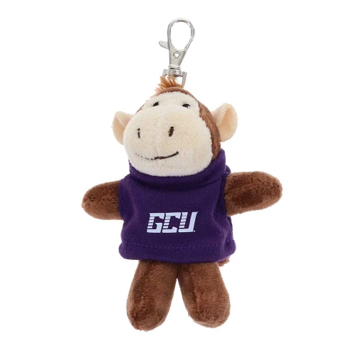 Monkey Plush GCU Shirt Keychain