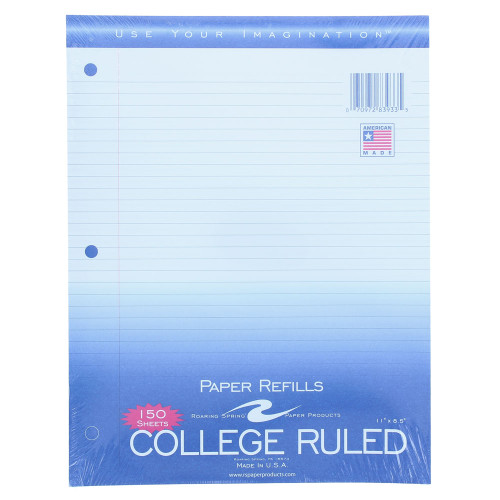 College Ruled Filler Paper