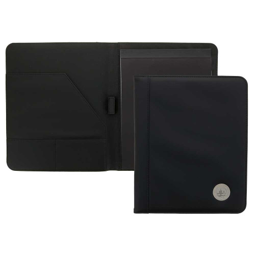 Black Grand Canyon University Silver Seal Padfolio
