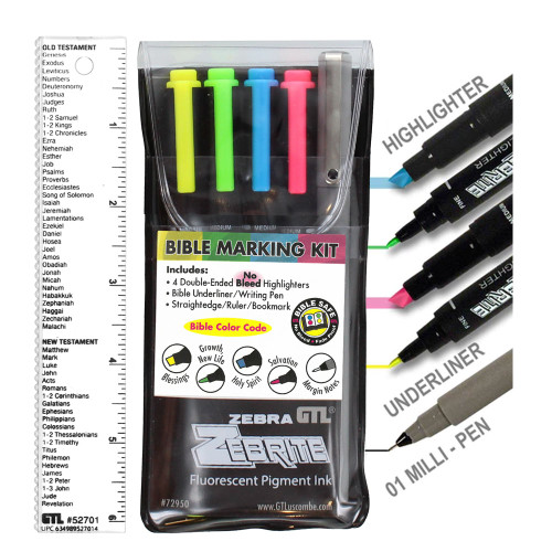 Zebra Bible Marking Kit