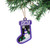 GCU Purple Snowman Stocking Ornament
