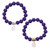 Emerson Street Purple GCU Baseball Beaded Bracelet