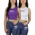 Hype and Vice Women's GCU Cut Off Cropped Tank