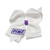 USA Licensed Bows & Accessories White GCU Glitter Hairbow