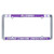 Strand Art Silver Alumni Seal Grand Canyon University License Plate Frame