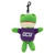Mascot Factory Green GCU Frog Plush Keychain