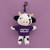 Mascot Factory White GCU Cow Plush Keychain