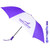 Storm Duds Purple & White Grand Canyon University Umbrella with Purple Handle