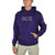 Champion Men's Purple GCU Running Lope Chenille Patch Hoodie