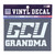 White GCU Grandma Decal