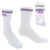 ZooZatz Women's White Double Stripe GCU Socks