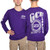 Champion Men's Purple GCU Lopes Phoenix AZ Long Sleeve Tee