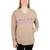 Pressbox Women's Oatmeal Grand Canyon University V-Neck Crew