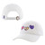 The Game White GCU Candy Heart Strapback Hat