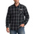 Boxercraft Men's Black and Gray Plaid GCU Flannel Button Down