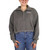 ZooZatz Women's Gray GCU Cropped Button Snap