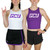 ZooZatz Women's White GCU Cropped Tank