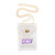 Clear GCU Stadium Bag with Gold Chain