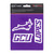 Purple and White GCU Lopes Sticker Sheet - 3 Stickers