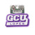 Purple and White GCU Lopes Sticker