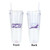 22 oz Clear Double Wall Plastic GCU Running Lope Tumbler